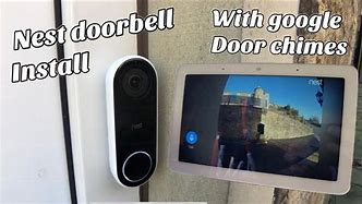 Image result for Google N'est Doorbell On Door