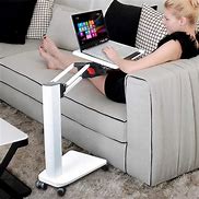 Image result for Adjustable Height Mobile Laptop Stand