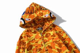 Image result for Glow Up White Camo BAPE Hoodie