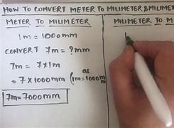 Image result for Meter Millimeter