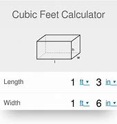 Image result for Calculate Cubic Feet