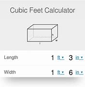 Image result for What Is Cubic Foot