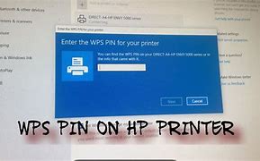 Image result for What Is WPS PIN On HP Printer