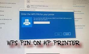 Image result for Where Is WPS PIN On HP Printer