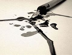 Image result for Broken Pen Spilling Ink