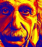 Image result for Albert Einstein Art