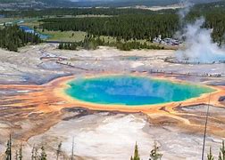 Image result for Yellowstone Caldera Space View