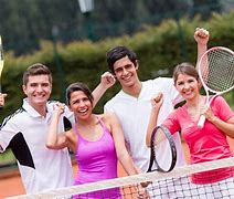 Image result for People Playing Tennis