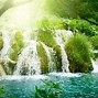 Image result for Sunset Paradise Waterfall Phone Wallpaper