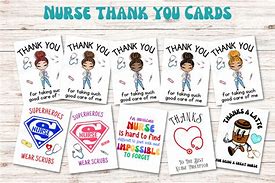 Image result for Thank You Cards for Nurses