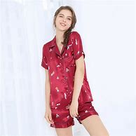 Image result for Silk Pajama Short Sets