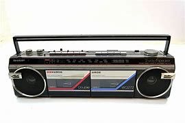 Image result for Boombox Dual Cassette Player