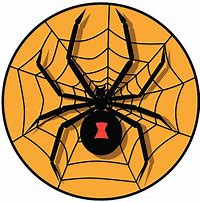 Image result for Black Widow Spider Clip Art