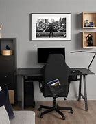Image result for IKEA Black Computer Desk