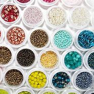Image result for Standard Glass Seed Bead Size Chart