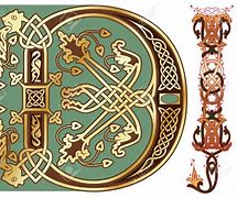 Image result for Celtic Illuminated Letters of Alphabet