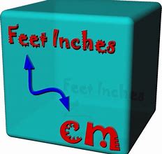 Image result for Inches to FT Height Chart