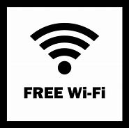 Image result for FreeWifi Sign