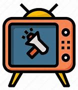 Image result for TV Commercial Icon