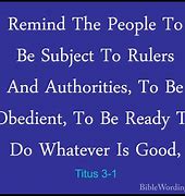 Image result for Titus 3:1-2