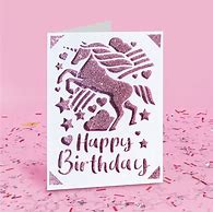Image result for Unicorn Birthday Cards SVG