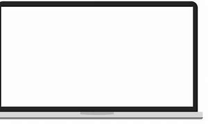 Image result for Laptop White Screen PNG