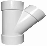 Image result for 4X4x8 Wye Sanitary PVC