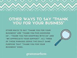 Image result for Thank You for Choosing a Small Business