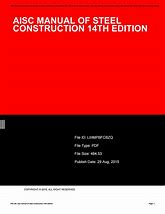 Image result for AISC Code Book