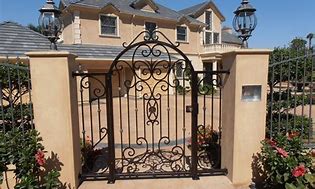 Image result for Ornamental Wire Gate