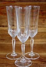 Image result for Crystal Champagne Flutes
