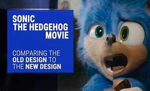 Image result for Sonic the Hedgehog Movie Old Vs. New