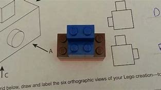 Image result for Orthographic LEGO Plate