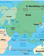 Image result for Japan Globe Map