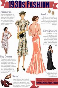 Image result for 20s and 30s Fashion