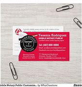Image result for Notary Business Cards Samples
