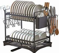 Image result for Two Tier Dish Drainer