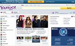 Image result for Yahoo! US Homepage