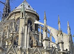 Image result for Notre Dame Flying Buttresses