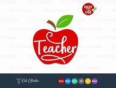 Image result for Teacher Apple Name SVG