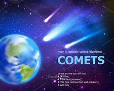 Image result for comets illustrations design