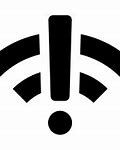 Image result for Wi-Fi Not Connected Logo Transparent