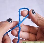 Image result for Cast On Knitting Thumb Method