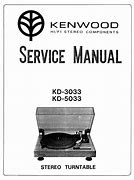 Image result for Kenwood Turntable Repair