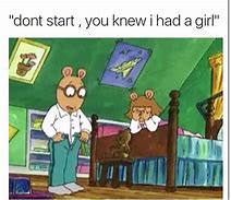 Image result for Arthur DW What Are We Now Meme