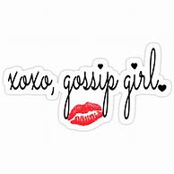 Image result for Xoxo Gossip Girl Sticker