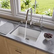 Image result for White Undermount Kitchen Sink