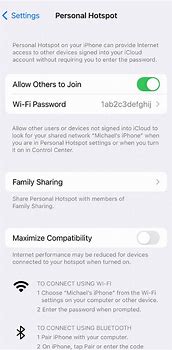 Image result for iPhone SE Hotspot