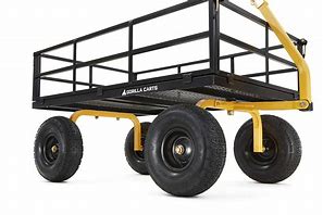 Image result for Heavy Duty Steel Utility Cart