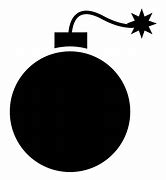 Image result for Bomb Silhouette Png